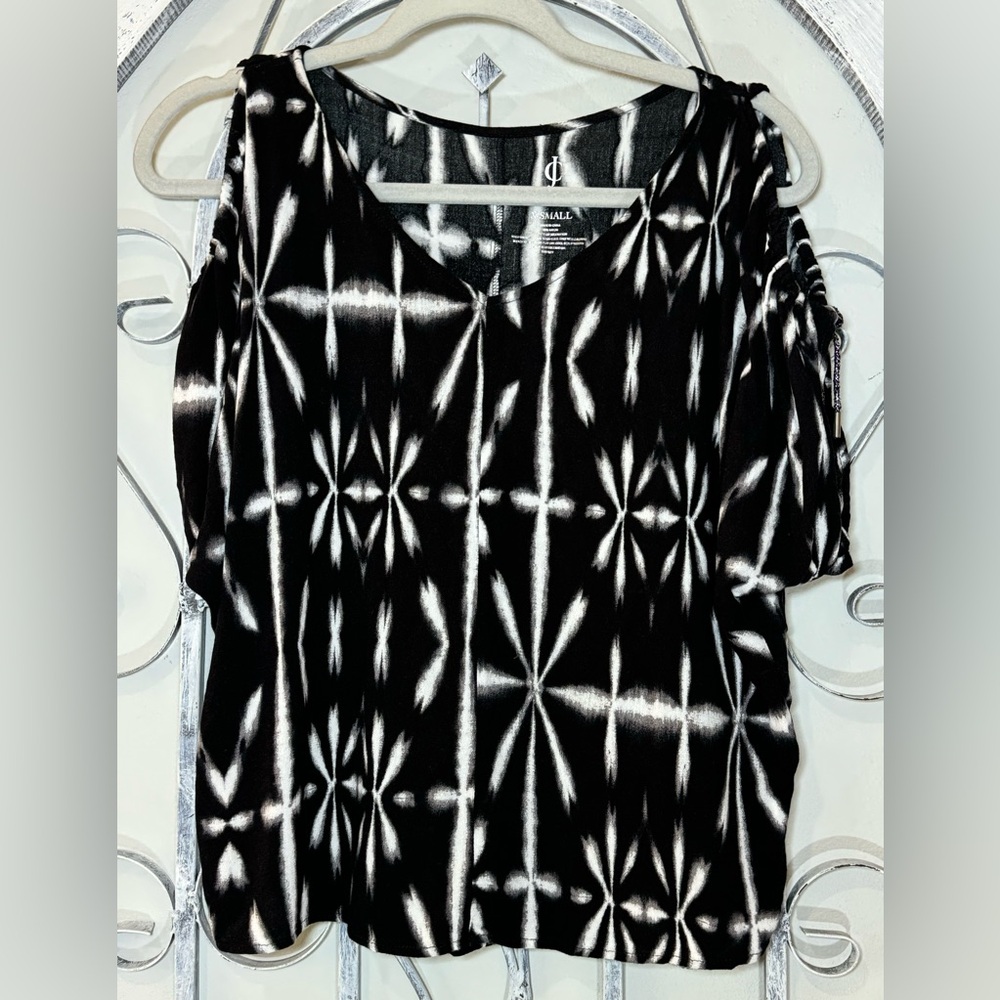 Juicy Couture Cold Shoulder Blouse #1789